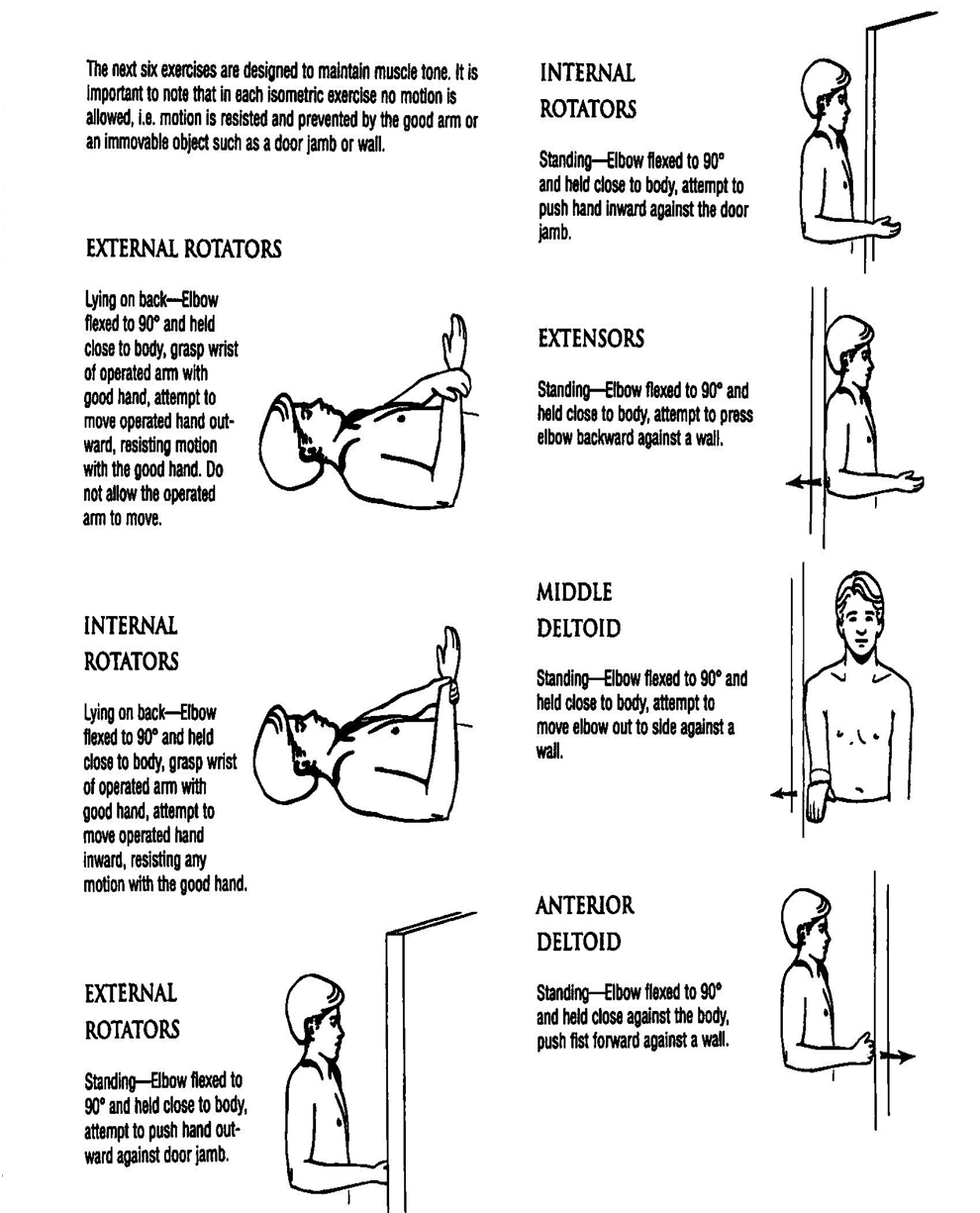 example of isometric workout